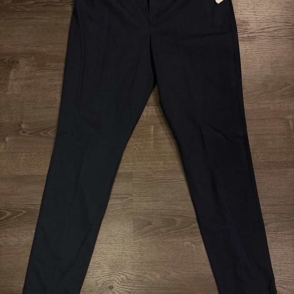Women’s Old Navy Straight Leg Dress Slacks 16 Tall NWT Navy Blue